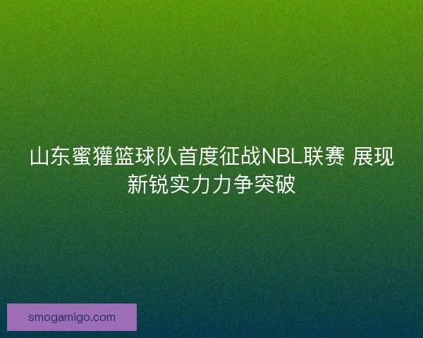 山东蜜獾篮球队首度征战NBL联赛 展现新锐实力力争突破 山东蜜獾篮球队首度征战NBL联赛 展现新锐实力力争突破